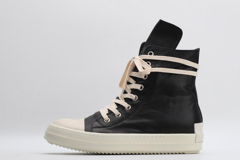 RO Sneakers Black High Smooth