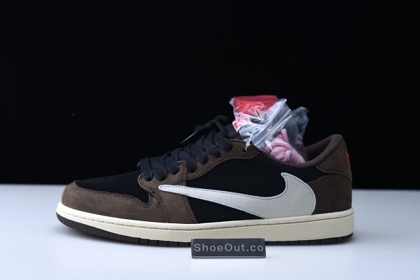 Travis Scott x Air Jordan 1 Low OG SP “Dark Mocha” CQ4277-001